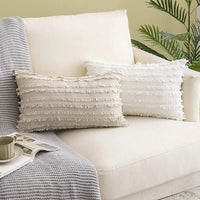 Nordic Cotton Linen Throw Pillow Cover | Soft Plain Cushion Case for Sofa & Bed