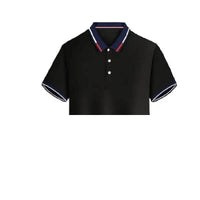 Contrast Color Striped Polo Shirt | Men’s Casual Short Sleeve Summer Top