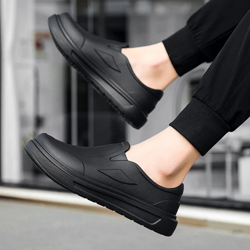Professional Chef Shoes - Anti-Slip Kitchen Clogs for Men