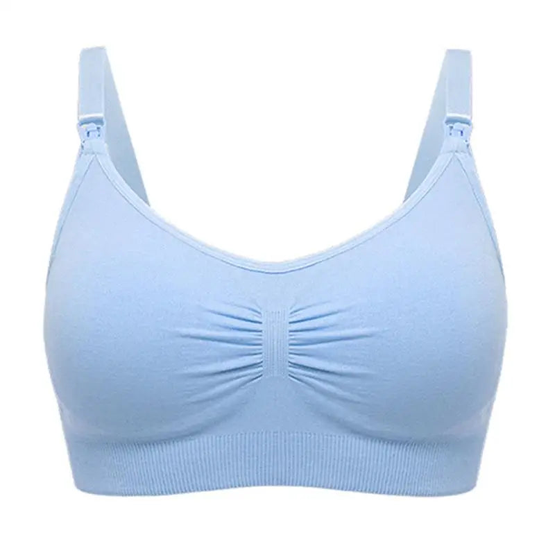 Boneless Nursing Bra – Front Clasp, U-Back & Removable Pads | Anti-Sagging Maternity Bra