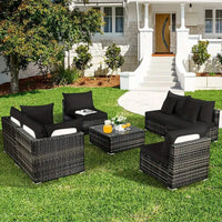 Tropical Print Outdoor Sofa Cushion Cover Set | Stretch Seat Protectors
