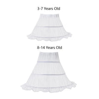 Lace Puff Sleeve Ball Gown – Elegant Princess Party Dress for Girls Ages 4–8