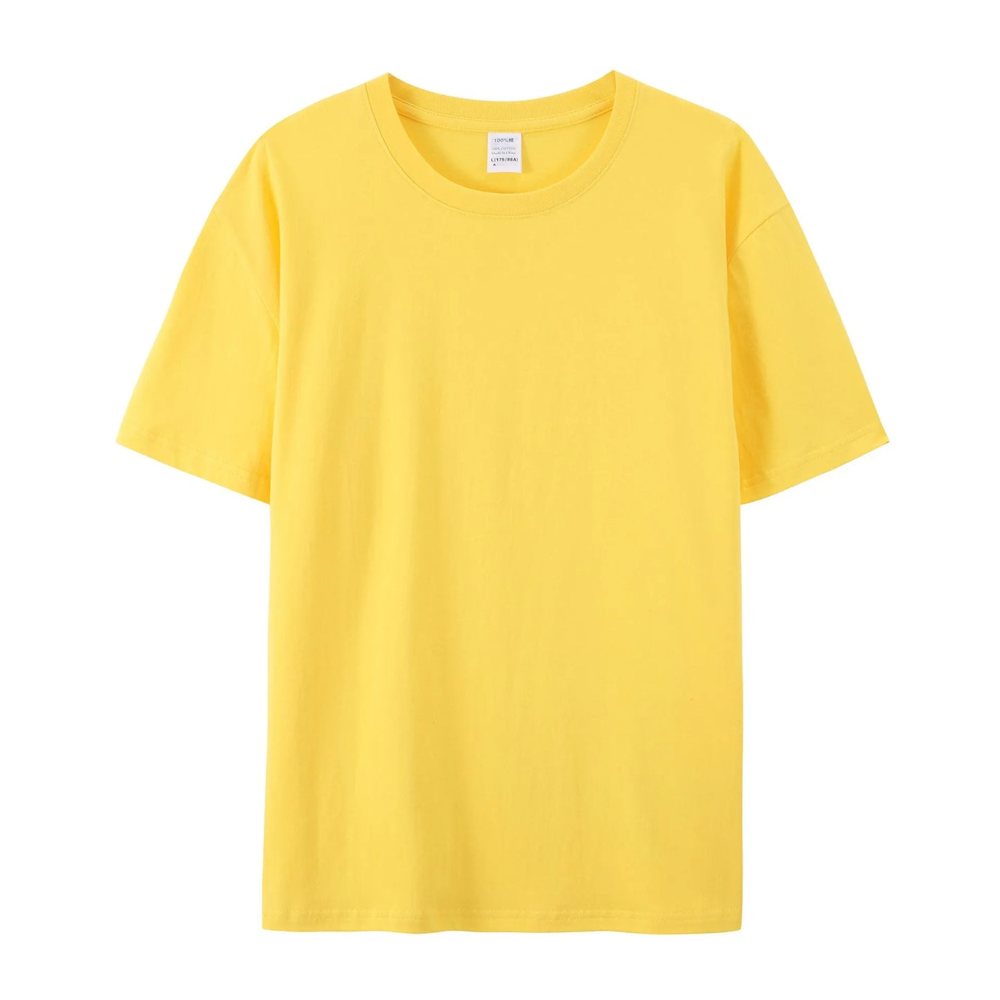 Men's Oversized 100% Cotton T-Shirt, 180g Heavyweight