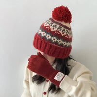 Gorro Slouchy Tejido a Crochet con Pompón - Beanie Artesanal de Invierno para Mujer