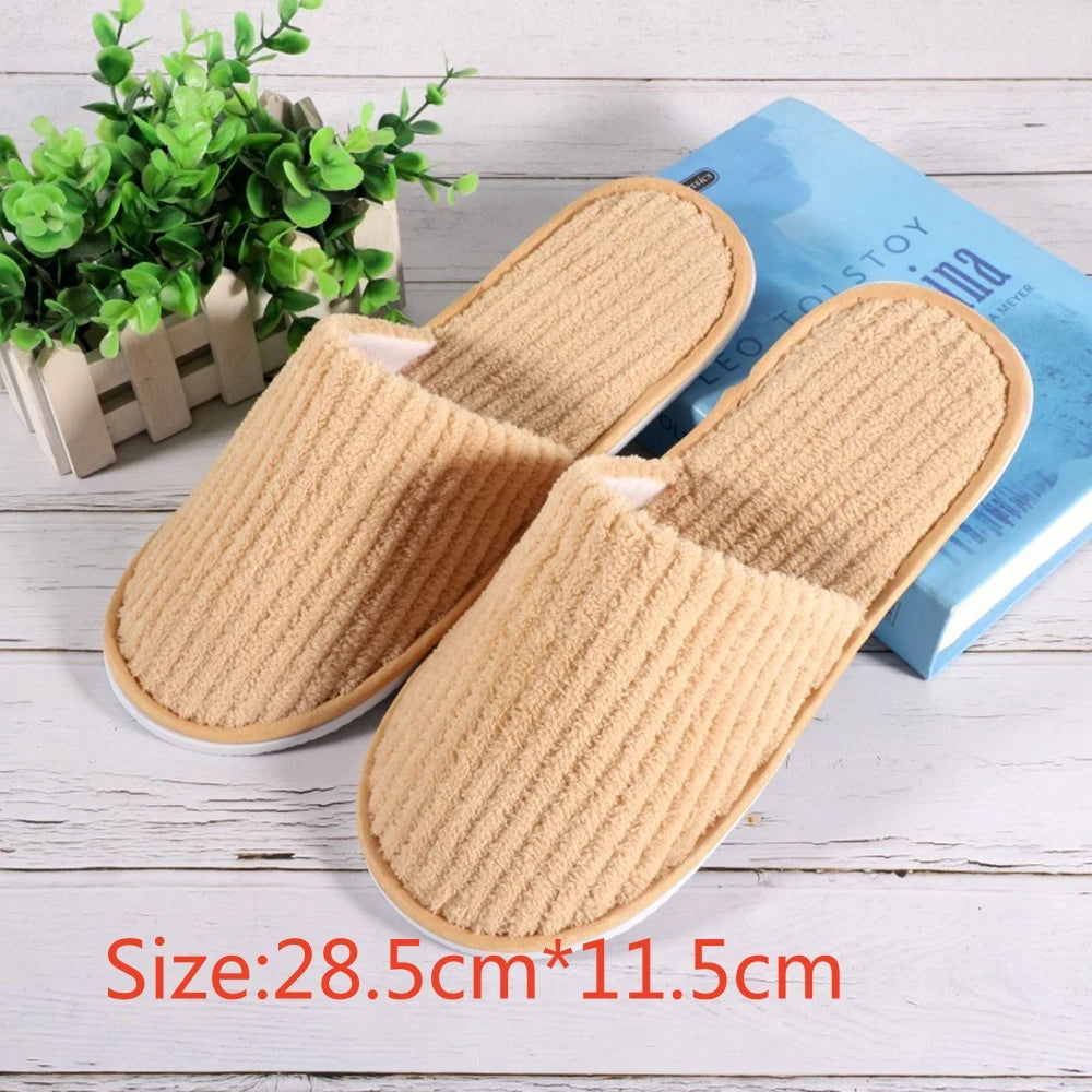 Pantuflas de Felpa Mujer - Antideslizantes Silenciosas para Casa Invierno