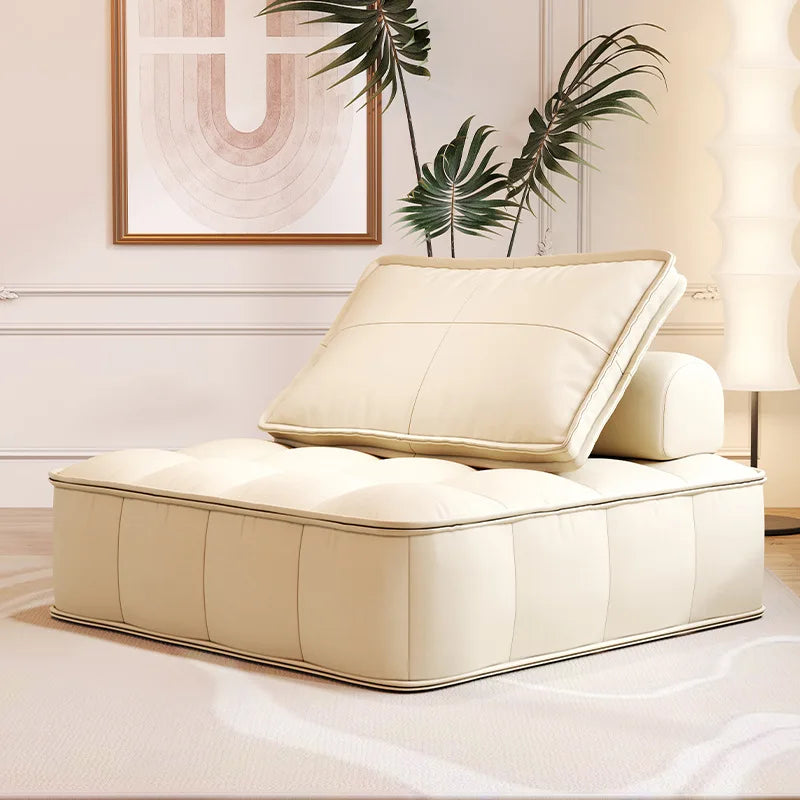 Modular Tofu Block Sofa - Square Minimalist Seating for Living Room