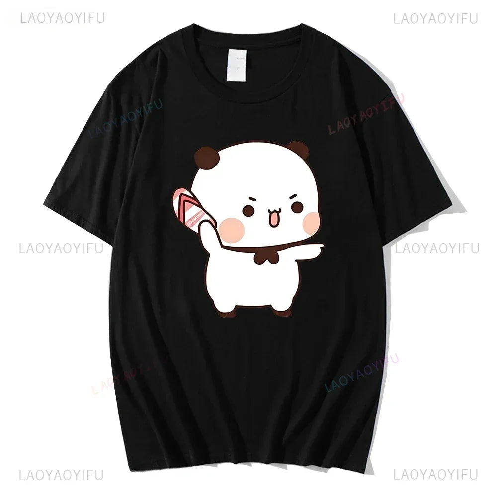 Women's Bubu & Dudu Cartoon T-Shirt - Cute Summer Tee