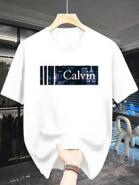 Men's Cotton Urban Print T-Shirt – Relaxed Fit