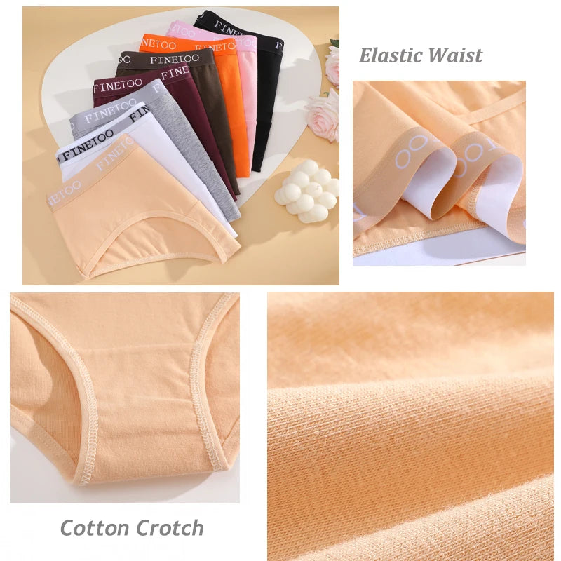 Set de 3 Panties de Algodón Suave para Mujer