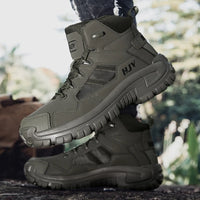 New Men's Boots Fashion Outdoor Boots Breathable Hiking Boots Autumn Shoes Sneakers lightweight Non-slip Men Desert Ankle Boots