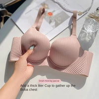 Sostén Push Up Sin Aro para Pecho Pequeño - Relleno Ultra Grueso 6CM Cómodo y Sexy