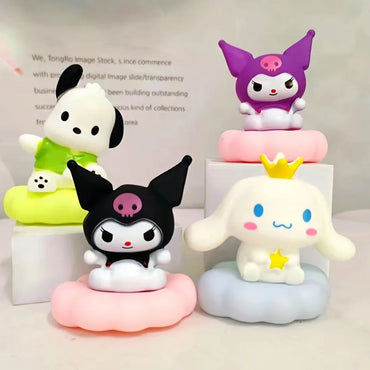Lámpara de Mesa Sanrio - Luz Nocturna de Kuromi, Cinnamoroll y Pochacco Estilo Japonés