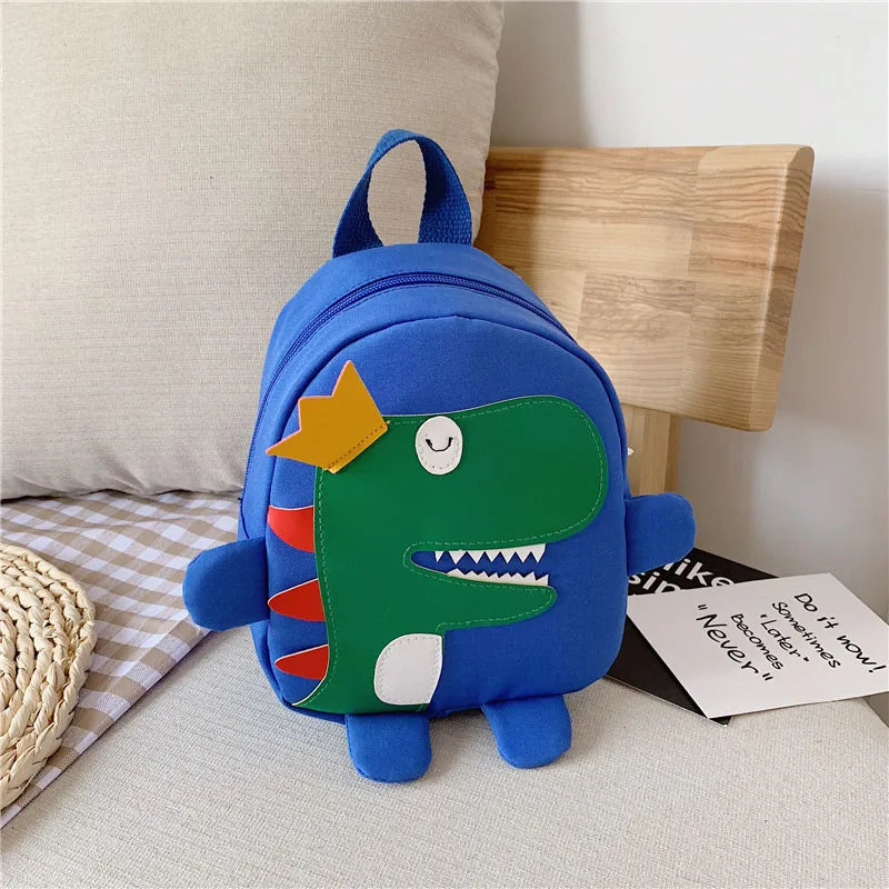Kids Dinosaur Backpack – High Capacity Nylon School Bag