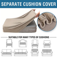 Super Soft Stretch Sofa Seat Cover | Anti-Slip Washable Sectional Protector