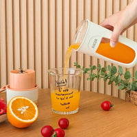 Portable USB Juicer Blender Bottle | Digital Display, Auto Pulp Ejection, USB Rechargeable