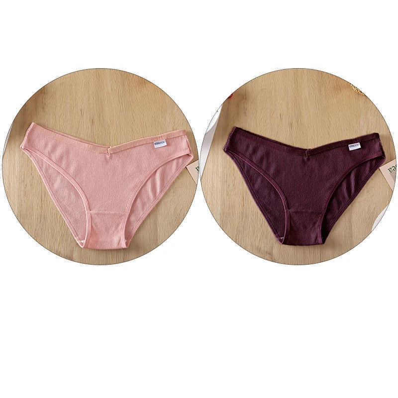 Set de 2 Panties de Algodón Hipoalergénico Talle V Plus M-4XL