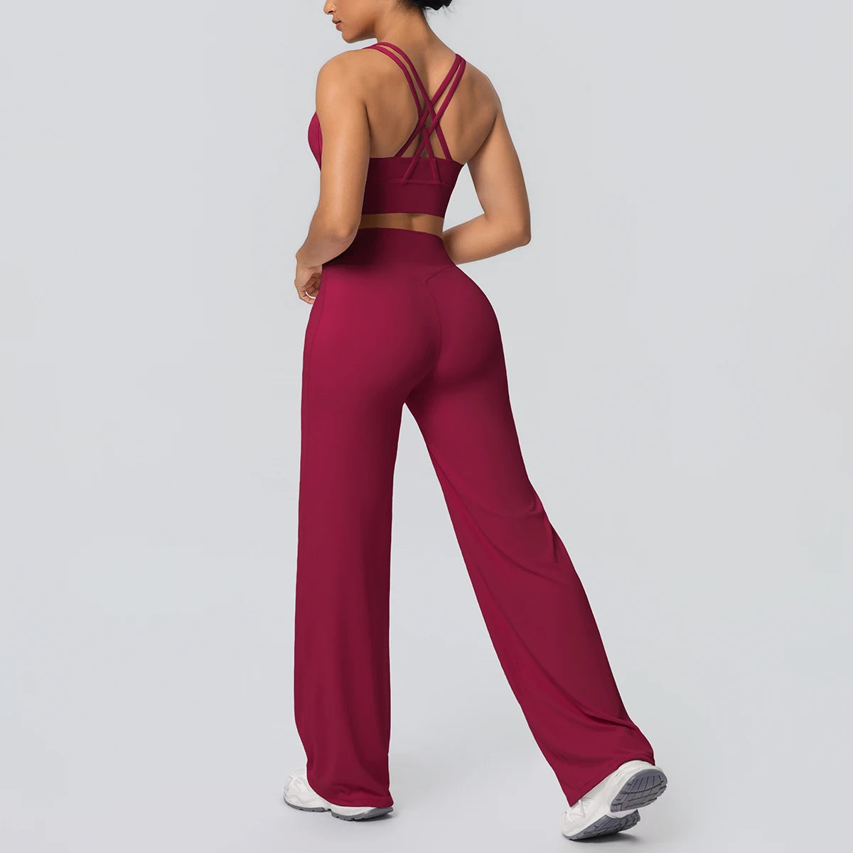 Conjunto Yoga Mujer Premium - Tecnología Naked Feel Ultra Cómodo | Gym & Running