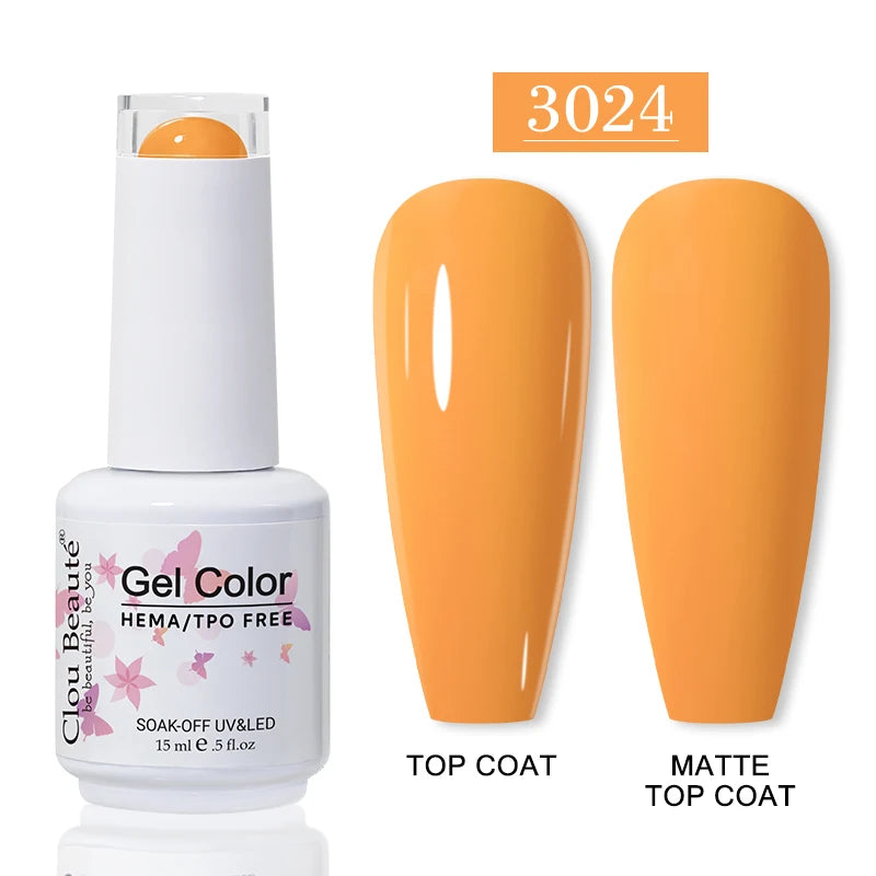 No-Wipe Top Coat & Sticky Base Coat UV Gel Polish — Long-Lasting, MSDS Certified, 15ml