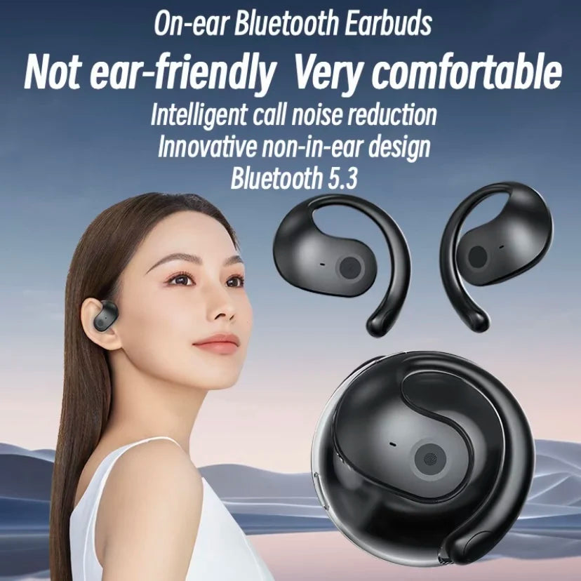 OWS BY01 Wireless Earbuds | Bluetooth 5.4 HiFi Sound IPX5 Waterproof | 14H Battery