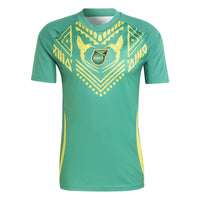 New Summer Men's New Jamaica Football T Shirt Outdoor Sport Loose Quick Dry Short Sleeve Training Casual Fitness Clothing Top