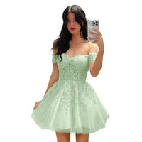 Black Lace Strapless Ball Gown Dress | Elegant Off-Shoulder Formal Evening & Party Dress