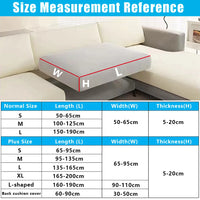 Super Soft Stretch Sofa Seat Cover | Anti-Slip Washable Sectional Protector