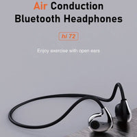 Workout Wireless Headphones Stereo Open Ear Air Conduction Headphones Long Standby Time Sweatproof Clear Calls For Sports