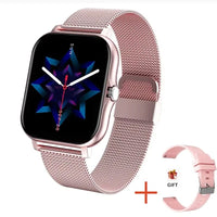 LAXASFIT Fashion Smart Watch | 1.85" AMOLED HD Bluetooth Calling Health Monitor 100+ Watch Faces for Men & Women