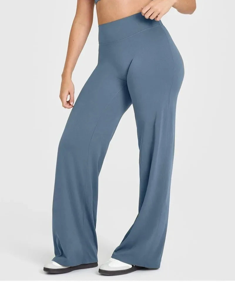 Women's Butter-Soft Straight Leg Yoga Pants - Ultra Comfort Activewear