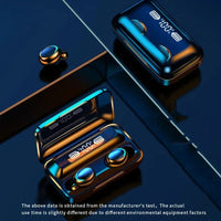 F9 TWS Wireless Earbuds | Bluetooth 5.0 with ANC, LED Display & Waterproof Case