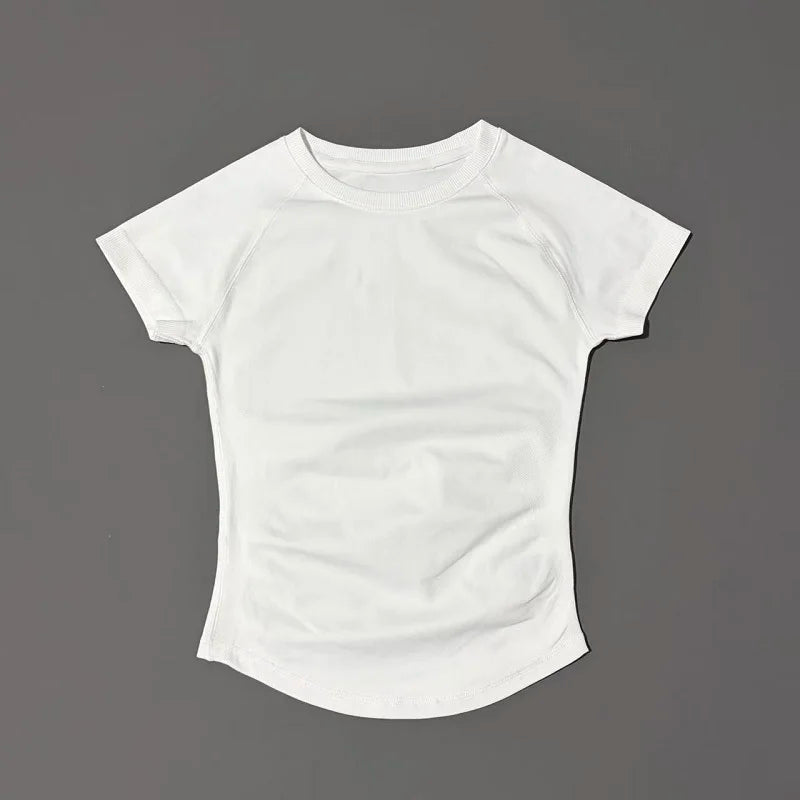 Women's Athletic T-Shirt | Breathable Stretch Fabric | Gym, Yoga & Running | XS–L