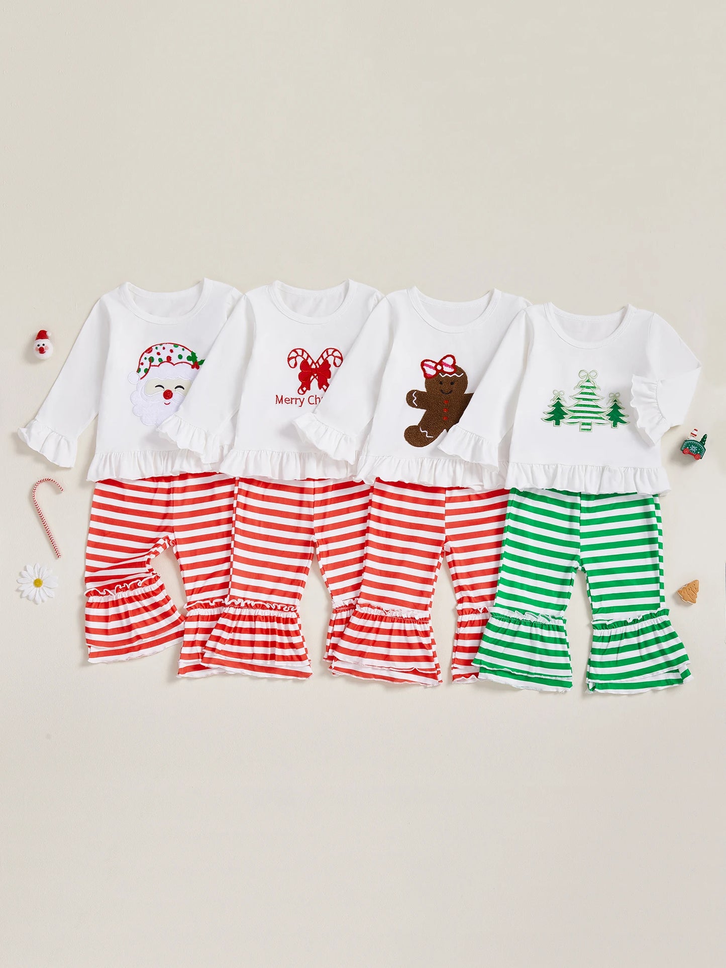 Infant Baby Boy Christmas Outfit Reindeer Applique Hoodie Sweater and Plaid Pants Set Toddler Xmas Clothes 2 Piece Kit