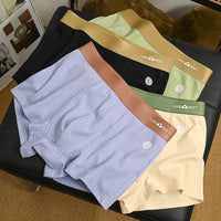 Men's Striped Boxer Shorts 5-Pack | Comfortable Knit Underwear