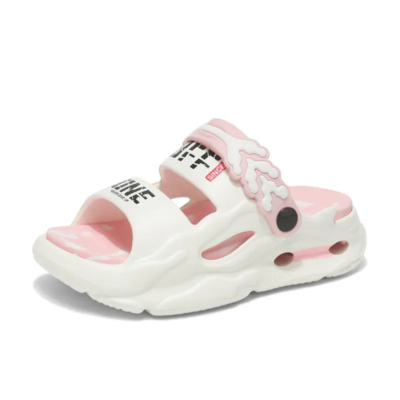 Men's Cloud Comfort Slide Slippers - EVA Platform Beach Shoes