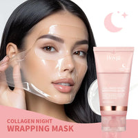 Eelhoe Collagen Overnight Peel-Off Face Mask – 75ml | Anti-Aging, Hydrating & Firming Korean Skincare