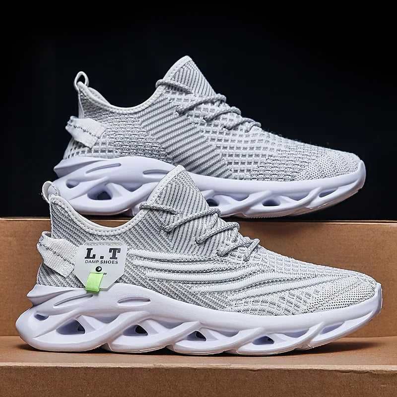 Zapatillas Deportivas Transpirables para Hombre y Mujer - Tenis Running Ligeros con Absorción de Impacto