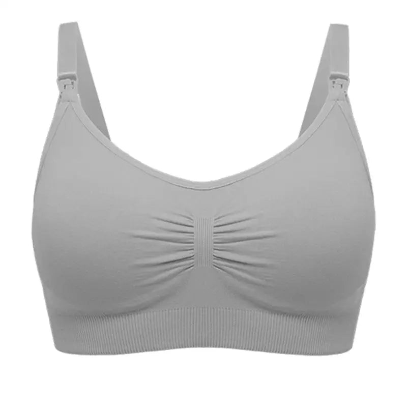 Boneless Nursing Bra – Front Clasp, U-Back & Removable Pads | Anti-Sagging Maternity Bra