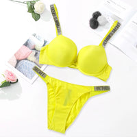 Women's Sexy Lingerie Set – Push-Up Bra & Panty | Soft, Breathable & Elegant