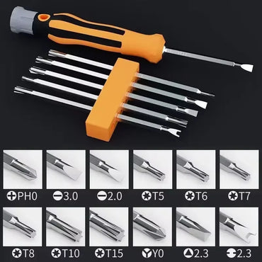 12-in-1 Magnetic Screwdriver Set | Precision Home Repair Kit