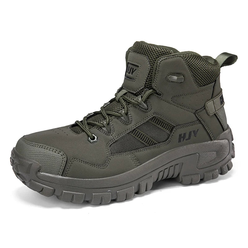 New Men's Boots Fashion Outdoor Boots Breathable Hiking Boots Autumn Shoes Sneakers lightweight Non-slip Men Desert Ankle Boots