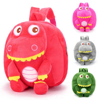 Soft Plush Dinosaur Toddler Backpack – Winter School Bag