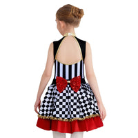 Girls Racing Queen Costume Dress - Sequin Tutu Halloween Outfit