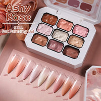 UR SUGAR Y2K Gradient Blush Gel Nail Polish – 9 Colors 4-in-1 Pat Painting | Semi-Permanent UV LED Nail Art