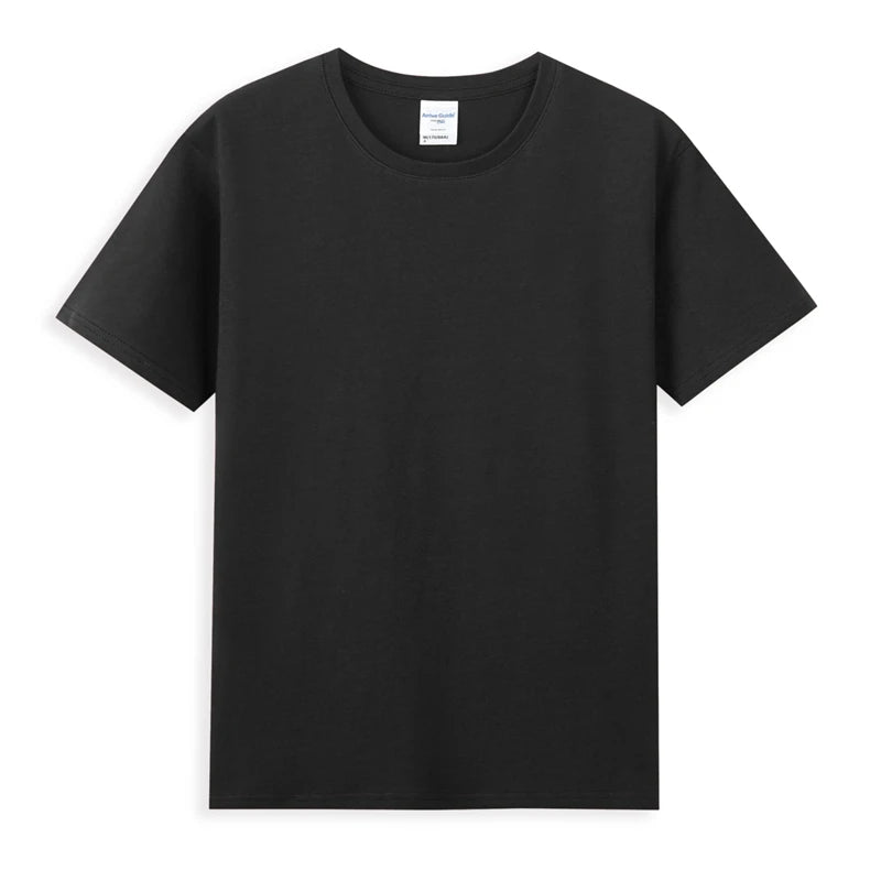 Men's 100% Cotton Summer T-Shirt, Regular Fit, M–5XL