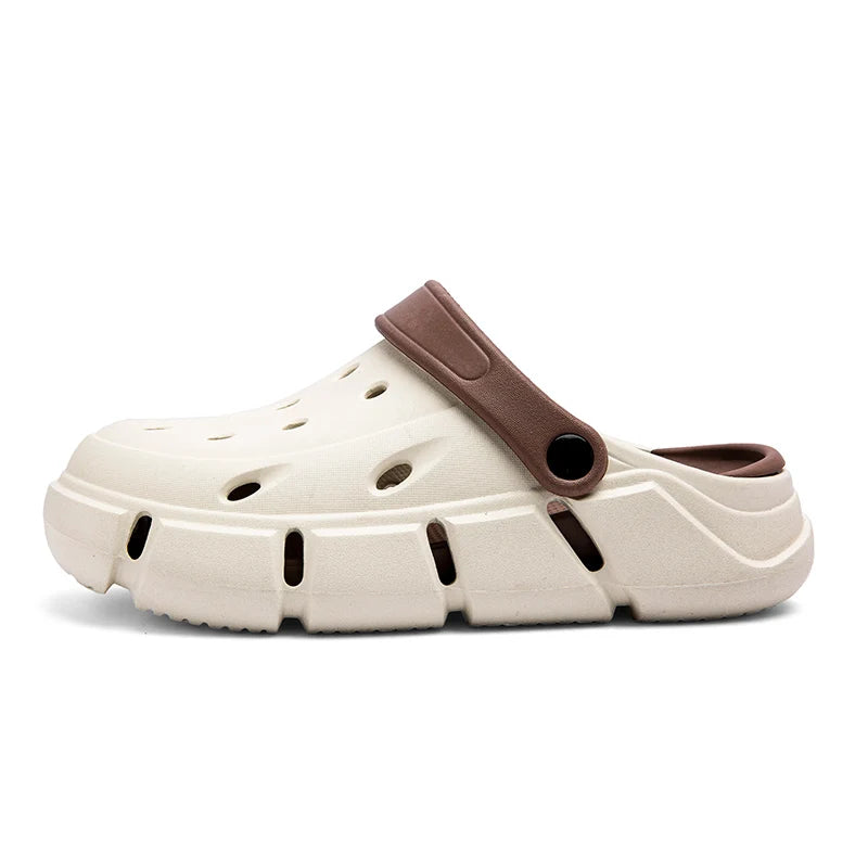 Sanzoog Platform Garden Clogs - 5cm Thick Sole Comfort Sandals