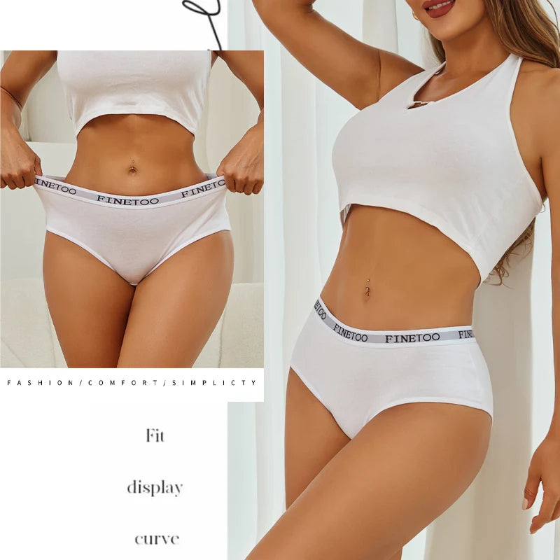 Set de 3 Panties de Algodón Suave para Mujer