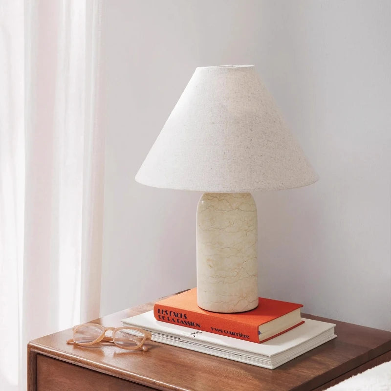 Marble Table Lamp - Scandinavian Design