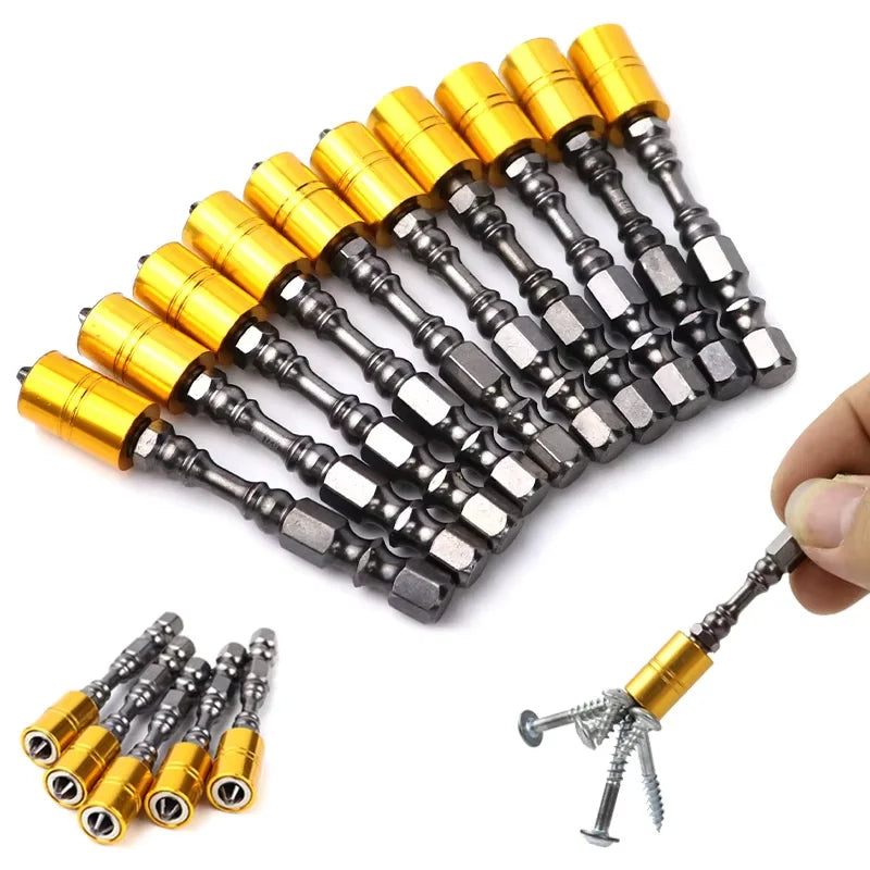 Magnetic Phillips Screwdriver Bit Set 65mm | Drywall & Plasterboard Bits