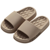 Men Trend New Summer Slippers Soft Non-slip Sole Cloud Sandals for Home Beach Indoor Outdoor