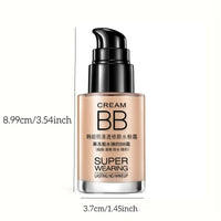BB Foundation Cream — Moisturizing, Waterproof, Full Coverage, Natural Finish
